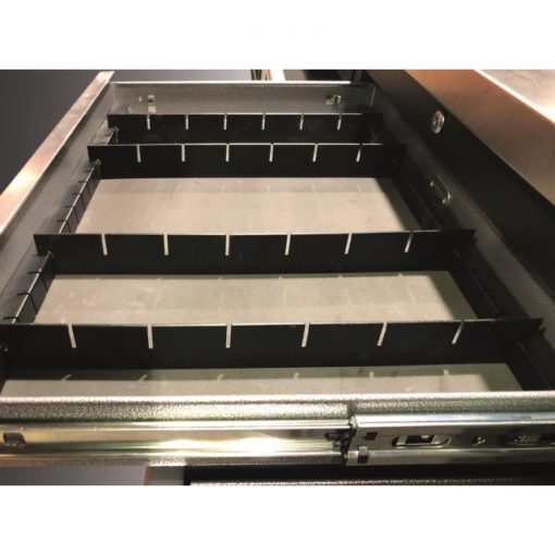 VAR Kit de 4 séparateurs de tiroirs et 2 rails latéraux