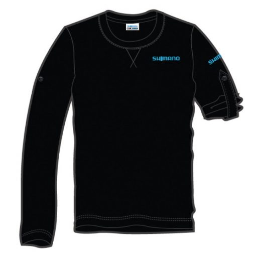 Shimano Workshop Shirt manches longues bleu noir XL