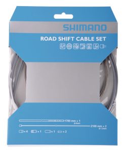 Shimano Set câble de dérailleur Route Optislik rouge blister