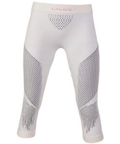 Pantalon UYN Lady Fusyon moyen blanc neige / anthracite / gris L/XL