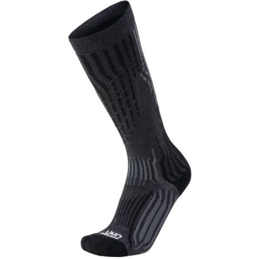 UYN Man Ski Cashmere Socks Grey Rock / Black 45-47