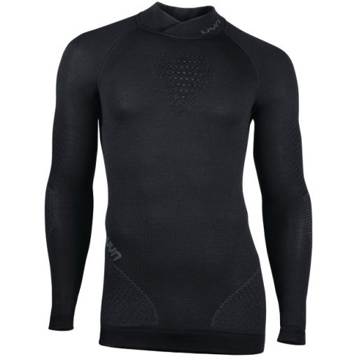 UYN Man Fusyon Shirt LS Turtleneck noir / anthracite / anthracite L/XL