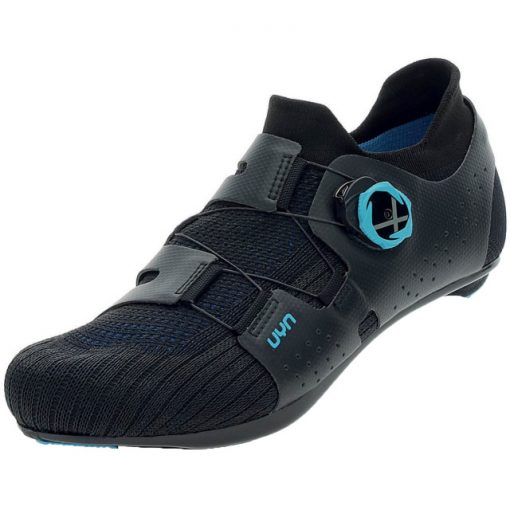 UYN Homme Naked Carbon Chaussures de vélo noir/bleu 45