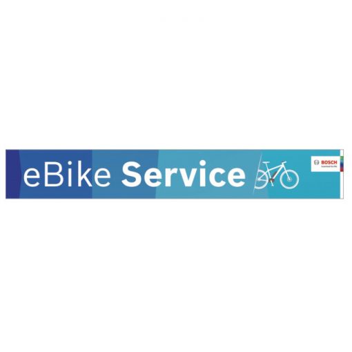 Marquage publicitaire pour véhicule "eBike Service" 600x86mm