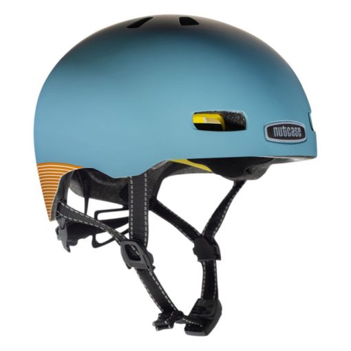 Casque Street Blue Steel L 60-64cm MIPS, 360° reflectiv, 11 ouvertures d&#8217air