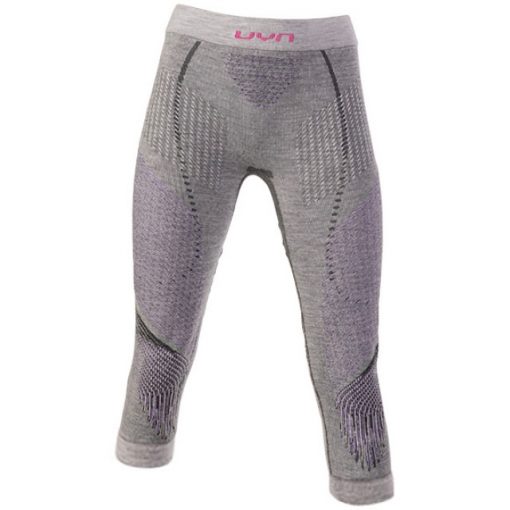 Pantalon UYN Lady Fusyon moyen anthracite / violet / rose S/M