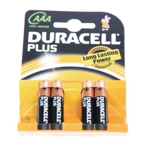 Duracell Pile Micro LR03 1.5V blister à 4