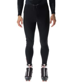 UYN Homme Ski de fond Pantalon Buffercone noir/turquoise L
