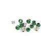 CHAINRING BOLT KIT 4X3 ALUM/SS PINK