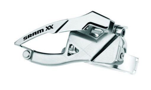 Umwerfer SRAM XX 2x10 Bottom Pull Low Clamp Ø 34.9 / 31.8mm