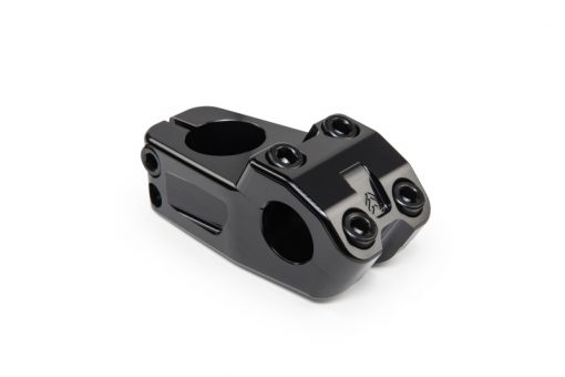 ÉCLAT BURNS VORBAU, 50MM, 273G, TOPLOAD 1.1/8', 6061-T6 ALU CNC, SCHHWARZ
