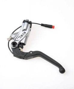 BREMSGRIFF SCHLIESSER HS33Re, 4-FING KUG ALU HEBEL, SCHWARZ, HIGO, NO, 150MM