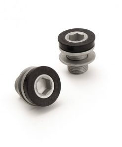 Vis de manivelle pour ISIS Standard 2 x M12, avec extracteur intégré