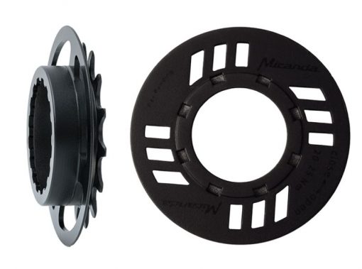 Kit de protection de chaîne pour plateau 16 dents 16 dents, offset 8.65 mm, GEN2, noir