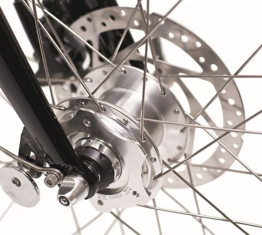 JOULE HG DYNAMO HUB 100MM SILVER BIOLOGIC