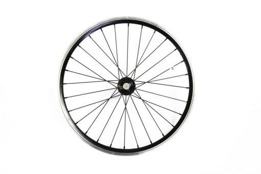 Rear Rim Set, 20'x28H, Black, BYB P8 Kinetix, 130 mm