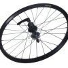 Rear Rim Set, 24 x 28H, Shimano Nexus 7S 130 mm (Black)