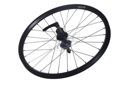 Rear Rim Set,20'x28H,BK/SL Formula 8 spd Hub,130mm