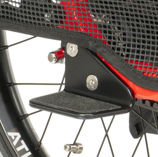 Sidekick Footrests, Fussstützen HSD Robuste Aluminium Platte