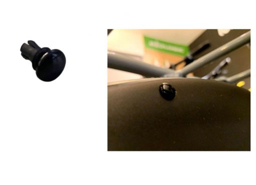 Befestigungs Clips für Radabdeckung für GSD Gen 2, VE=5Stk.