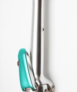 POIGNÉE, PHYSIS T-BAR 3D, avec kit de fixation ARGENT BROSSÉ, l=290, 12 DEGRÉS