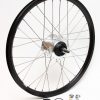Rear Rim Set, 20'x16H, Black,Kinetix Pro Kinetix Pro 130 mm