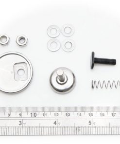 CLIP SYSTEM, SILVER, MAGNETIX, 24MM TERN VEKRTON CLIP SYSTEM, SILVER, MAGNETIX, 24MM TERN VEKRTON
