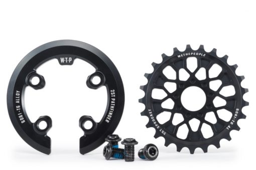 PATHFINDER GUARD COMBO sprocket & guard sprocket & guard set (BOLT DRIVE), black