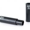 WTP MESSAGE alu peg L=105 x Ø34mm black, with adaptor for 3/8' axle