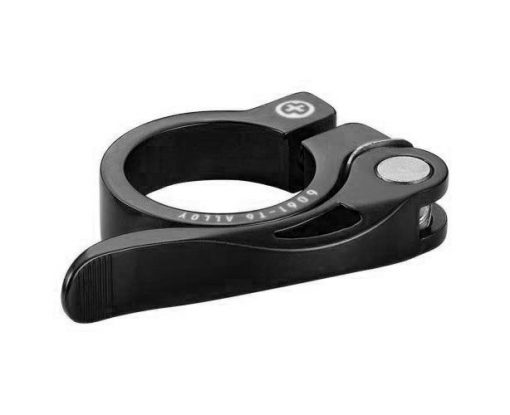 quick-release seatpost clamp Ø25.4mm alu 6061-T6, black