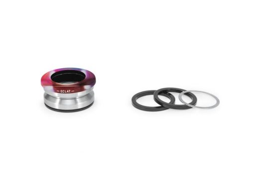 WAVE 6 int. Headset, h=6mm, oilslick cnc, 6061 T6 alloy