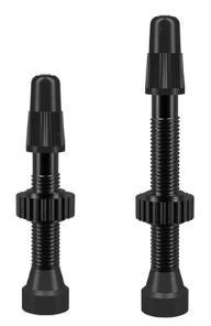 TCS AL Black Presta Valve 46mm 2 pcs