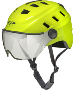 CP Bike CHIMO Helmet visor vario fluo yellow shiny L/XL CP Bike CHIMO Helmet visor vario fluo yellow shiny L/XL