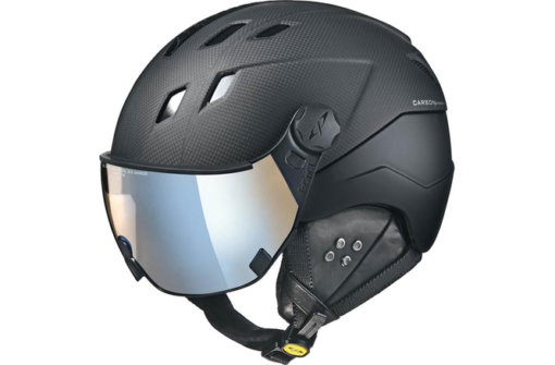 CP Ski CORAO+ Carbon Helmet carbon soft touch/black soft touch / Visor Nr.26 M