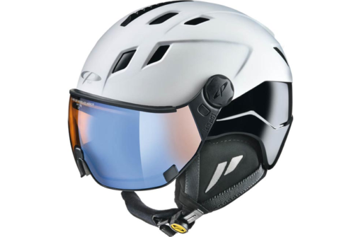 CP Ski CORAO+ Helmet white soft touch/black shiny / Visor Nr.26 L