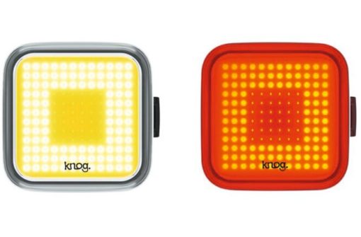 Knog Jeu de lampe Blinder Square paquet double noir