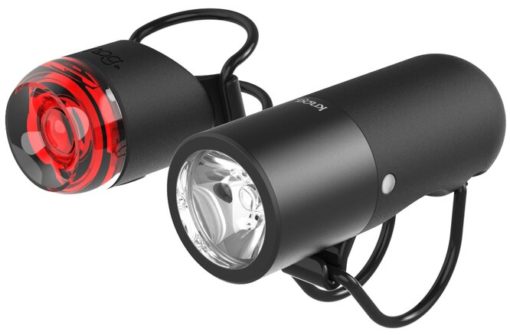 Knog Jeu de lampe Plugger Twinpack noir