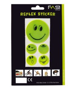 Fasi réflecteur Smiley 3M auto-collant jaune Fasi réflecteur Smiley 3M auto-collant jaune