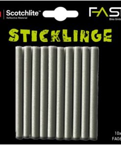 FASI réflécteur pour rayons Sticklinge set à 10 pcs argent FASI réflécteur pour rayons Sticklinge set à 10 pcs argent