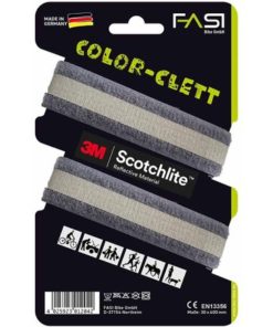 Fasi serre pantalon Color-Clett réflecteur gris Fasi serre pantalon Color-Clett réflecteur gris