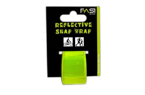 Fasi serre pantalon Snap Wrap réflecteur jaune