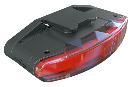SKS Feu arrière Infinity Universal USB LED noir
