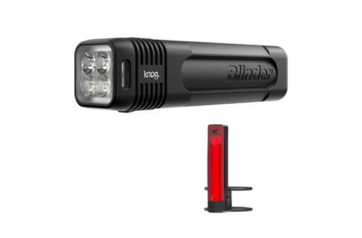 Knog Jeu de lampe Blinder 600 noir & Plus noir