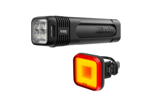 Knog Jeu de lampe Blinder 600 & Blinder Square noir