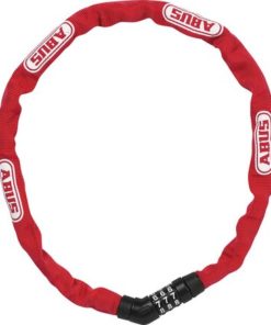 Abus Antivol à chaîne 4804C/75 code sans support rouge Abus Antivol à chaîne 4804C/75 code sans support rouge