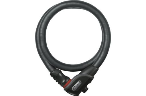 Abus Antivol à câble en acier Phantom 8960/110 avec support TexFL noir