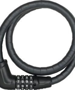 Abus Antivol à câble en acier Tresorflex 6615C/120 Code sans support noir Abus Antivol à câble en acier Tresorflex 6615C/120 Code sans support noir