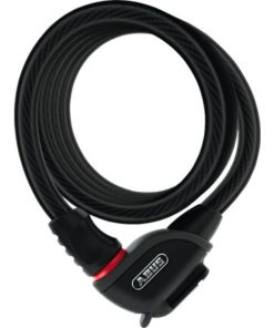 Abus Antivol à spirale Phantom 8950/180 avec support KF noir Abus Antivol à spirale Phantom 8950/180 avec support KF noir