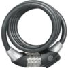 Abus Antivol à spirale Star 4508K/150 sans support noir Abus Antivol à spirale Star 4508K/150 sans support noir