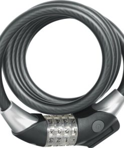 Abus Antivol à spirale Raydo Pro 1450/185 code avec support TexKF noir Abus Antivol à spirale Raydo Pro 1450/185 code avec support TexKF noir